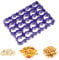 1 PCS 25 Cavity Goldfish Crackers Cutter, Mini Cookie Cutters, Fish Animal Cookie Cutter Biscuits Cutters for Baking Cookies Tiny Treats