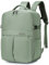 SPAHER Reiserucksack Handgepäck 40x30x25 Eurowings Laptop Rucksack 15,6 Zoll mit Laptopfach Business Arbeit Reisen Rucksack Herren Schulrucksack für Teenager Notebook College Damen Grün