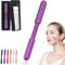 Rouleau radiance，Rouleau radiance germanium，Rouleau radiance visage，Rouleau de massage facial Outil de beauté pour raffermir la peau,Dégonflement,Anti-âge et soulagement de la tension (Violet)