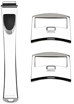 Cristel Casteline SPPLCX Set of Handles, Stainless Steel, Silver