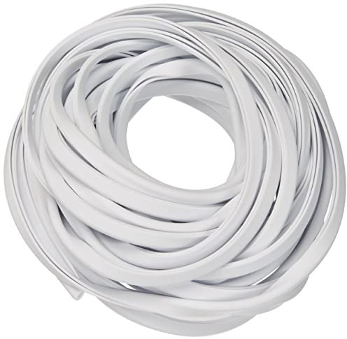 EUTRAS [10m] Kantenschutz KSO4004 weiß 0,4-1,5 mm – schützt und entschärft Kanten – für Bleche und Autotür – gut um Kurven und Biegungen - Qualität Made in Germany