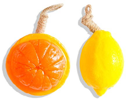 LABOTE Handgemachte thailändische Bio Naturseife Orange + Zitrone mit typischem Duft