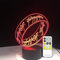 Il Signore Degli Anelli Lampada 3D 7 Colori Regalo Per Bambini Touch Night Light Per Bambini Vacanza 3D Illusion Desk Lamp Film Memory Present