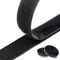 8M Bande Agrippantes Adhésives Rubans Adhésifs Bande Ruban Scratch Autocollant Moustiquaire Hook Loop Rouleau Scratch Autoadhésif, pour moustiquaire fenetre, Noir, 8m x 2