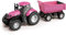 Z1177 -TRATTORE ROSA CON CASONE ALTO