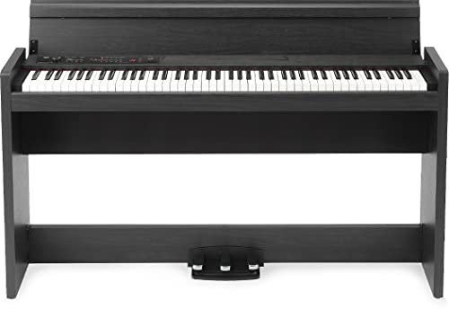 Korg LP-380U - Digital Piano with Stand - Rosewood Grain Black Finish