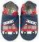 HOBEA-Germany Kitaschuhe Safestep, Kinderhausschuhe, Lederschuhe (Feuerwehr blau, 28/29)