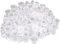 PIQIUQIU Lot de 100 capsules de tatouage - En plastique - Taille moyenne - 13 mm
