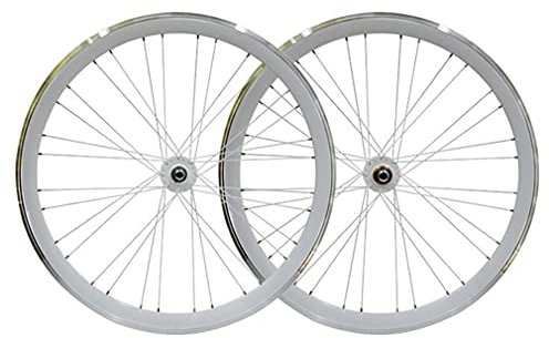 700c Fixie Wheels 40mm Felgen Fixed Gear 13 Zähne 32/36H Speichen Singlespeed Fahrrad Laufradsatz V Bremse vorne & hinten Set für Kinderfahrrad faltbar