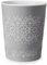 PREMZO Round Flora Bin 9 Liter Basket Container Storage Plastic Waste Paper Small Rubbish Bin Trash for Bedrooms Lounge Kitchen Home Office Bathroom Dormitory Rooms (Grey)