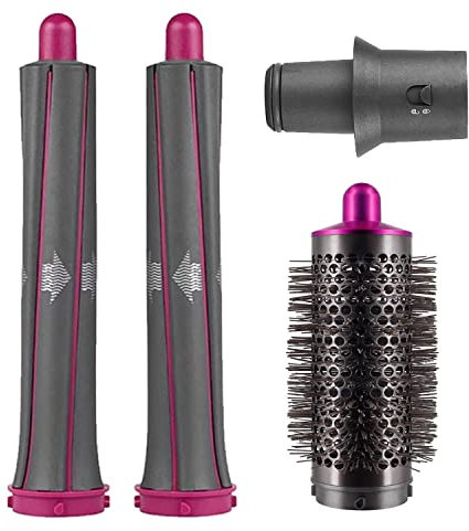 Hair Curling Attachments Part with Adapter for Dyson Hair Dryer Converting to Dyson Airwrap Hair Styler