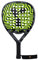 Y 1 Pala de pádel Mirage CTF, cara 100% fibra de carbono, pala de pádel, gama alta, forma de diamante, marco de carbono, núcleo dinámico, color disfrazado con bolas de pádel, diferentes texturas y