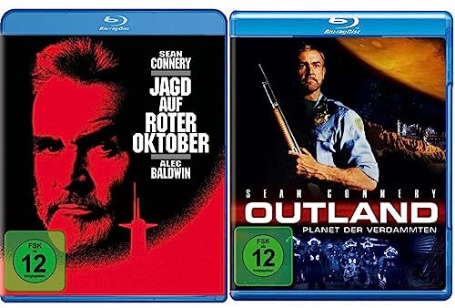 Jagd auf Roter Oktober [Blu-ray] & Outland - Planet der Verdammten [Blu-ray]