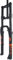 ZECHAO 26 MTB Scheibenbremse E-Bike Vordere Gabel, Fahrrad 1-1/8 Fahrradfederung Gabel 170mm Reise Luftdämpfung for 4,0 Fettreifen QR ATB/BMX Fahrrad Federgabel