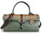 LETEULO Damen Handtasche Schultertasche mit großer Kapazität Henkeltasche Umhängetaschen für Damen Top Griff Retro Tasche Grün