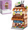 LOZ PeelNPlay Haus Mini-Baustein-Set Ramen Shop Klemmbausteinmodell 1654, Miniblocks Set