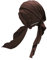 ZLYC Damen Chemo Turban Mütze Vorgebundenes Kopftuch Headwraps Leichte Hut(Einfarbig Braun),Einheitsgröße