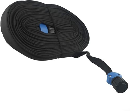 Sistema di irrigazione flessibile in PVC senza soluzione di continuità integrazione nella routine di giardinaggio con un set completo di parti fornite (15,2 m)