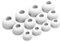 Okuli Set of 12 Silicone EarBuds Ear Tips For Samsung Galaxy Buds 3 Pro Earphones in White