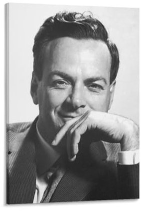 Richard Feynman Wandposter Leinwand Poster Wandkunst Poster Home Decor 60x90cm