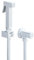 TYMYW Ensemble de Pulvérisateur de Bidet Mural avec Flexible de Douche de 1,5M Pulvérisateur de Bidet À Main, Blanc