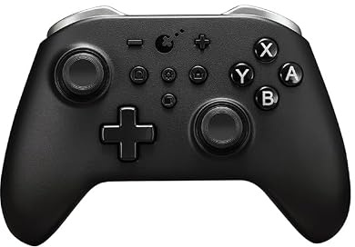 GuliKit KK2T Manette - Joystick TMR 1000Hz pour PC/Switch/Android/iOS/Wins | Gâchettes à effet Hall, 1000Hz filaire/160Hz Bluetooth, Auto-Pilot Gaming, Sensibilité réglable, Gyroscope 6 axes