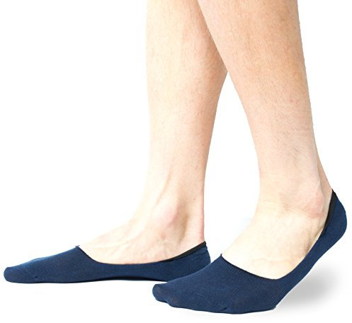 Ciocca Fantasmini con Tallone e Bordo Antiscivolo in Cotone Traspirante - calzini 6/12 Paia - Tre Taglie [063_077_II_6]