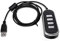 USB Stereo Audio Adapter RJ9 To USB Universal Audio Headphone Conversion Line With Control Box