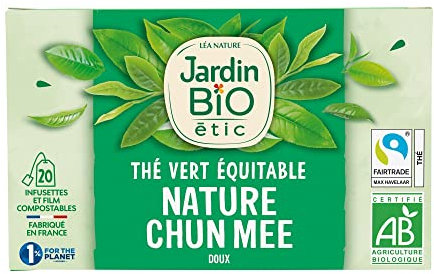 Jardin BiO étic - Thé Vert Nature Doux 40 g