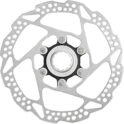 SHIMANO Unisex-Adult Disco 160-mm-Mittelschloss Fahrradbremsen, Mehrfarbig, one Size