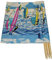 Aves-24 Windschutz 8m x 80cm für Strand Garten See Meer SICHTSCHUTZ Wind Zaun Schutz Blickschutz Camping (14. Surf)