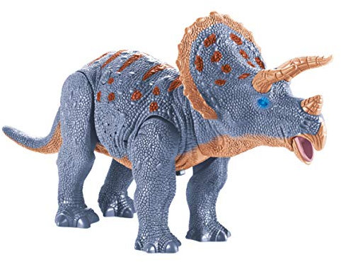 WILD PREDATORS - Elektronischer Triceratops | Dinosaurier Spielzeug Ab 3 Jahre | 36 cm