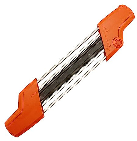 Cosy Garden Tools Affila Catena Motosega Manuale 5.2MM 2 in 1 Affilacatene Adatto per Motoseghe di Uso Generale Che Richiedono L'affilatura della Catena, Solitamente per Catene da 3/8