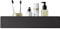 DABSTORY Duschablage Badregal Bohren Duschkorb Organizer für Dusche und Badezimmer Halterung Duschregal Edelstahl Klein Bad Duschhalterung Wandhängend Regal Matte Finish Schwarz 40cm