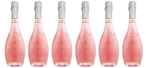 6x 0,75l - Mille Bolle - Spumante Rosé - brut - Veneto - Italien - Rosé-Schaumwein trocken
