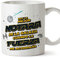 MUGFFINS Tazas para NOTARIA mujer - En Español - Mejor de la Galaxia Cuando Fuerza me Acompaña - 11 oz / 330 ml - Regalo original y divertido