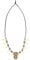 Boland 74185 - Halskette Totenkopf Zahn, Halsband für Karneval und Halloween, Modeschmuck, Kostüm Zubehör