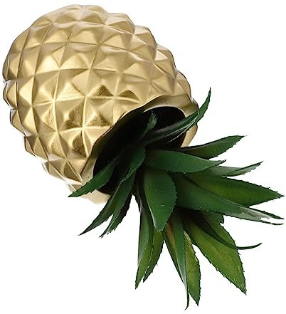 Amosfun Pineapple Green Plants Simulation Desk Adornment Artificial Pineapple Decor for Home Office