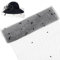 BENECREAT 2 m Vogelkäfig-Schleiernetzstoff, 45cm Breit Russische Millinery Netting Organza Tüll Stoff Schwarz Net Mesh Hut Schleier Für Hochzeit, Kleiderdekoration