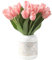 YunNasi Tulpen Künstlich 20pcs Kunstblumen wie echt Dekoration Aesthetic Brautstrauß Künstlich Geburtstag Geschenk Home Feiertags Deko Geschenk zu Weihnachten (Rosa, 20pcs)