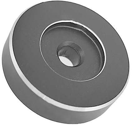 Hoement 45 7 Vinyl Record Player Dome 7 Inch Vinyl Record Dome 45 Rpm Record Adapter 7 Inch Single Adaptor Metal Record Adapter 45 Rpm Adapter Vinyl Record Adapter Turntable Adapter