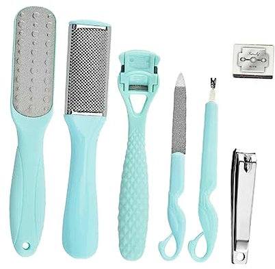 MUSISALY Maniküre Und Pediküre Fußnagelschneider Pedikürefeilen Und Fußpflegewerkzeugen Für Professionelle Und Private Fußnagelpflege Inklusive Fußreibebrettern Und Pedikürezubehör
