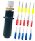 Vinyls Cutter Slices Disques de découpe en acier 30/45/60° pour la plupart des traceurs avec base de support pour couper