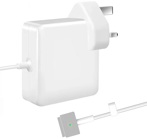 Compatible Mac Book Pro Charger, 60W T-Tip Power Adapter Charger for Mac Book Air 11 and 13 (2012, 2013, 2014, 2015),models A1425,A1502,A1465,A1435,60W/45W