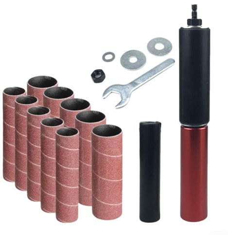 Mini ponceuse à bande électrique Tige de ponçage pour utilisation sur bois, métal et verre