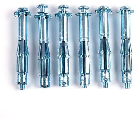 ZBORAVPIX Bulloni di Ancoraggio con Manicotto di espansione, Kit assortimento di tasselli ad espansione for pareti Cave, Diverse Misure(M10*80)