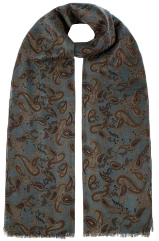 Stetson Belsay Paisley Scarf Fringe Unisex Autumn Winter