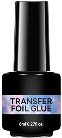 Gel De Colle Pour Feuille D'ongles Pour Autocollants En Feuille - Conseils De T-RANSFERT D'ongles Pour L'art Des Ongles 8 Ml Gel De T-RANSFERT À Forte Adhérence Off F-oil Kit Manucure Lampe UV