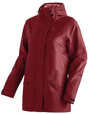 Maier Sports Brocken Long W Damen Outdoorjacke, Langer Parka | Regenjacke für Wandern und Outdoor, Winddichte & Wasserdichte Jacke, Perfekt für das ganze Jahr
