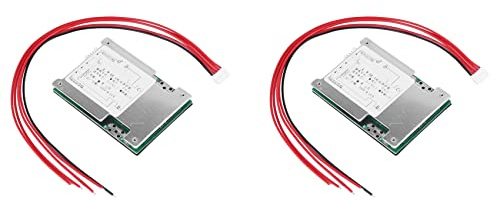 Onchdbfhuu 2X 4S 12V 50A PCB Protection Board Inverter UPS Battery for LiFePo4 LiFe 18650 Iron Phosphate Battery Cell